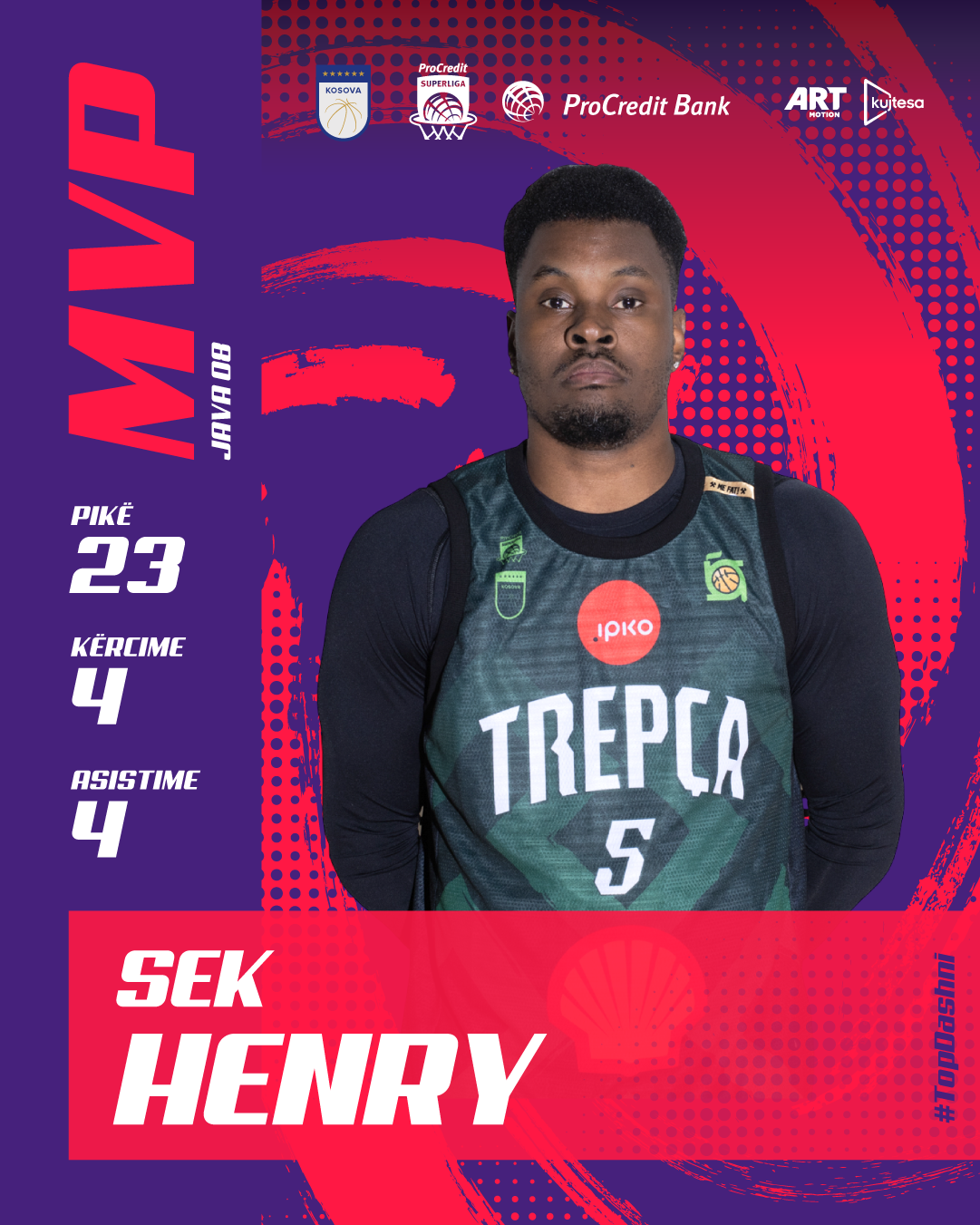 Henry debuton si MVP 