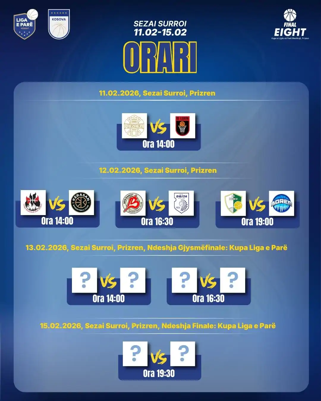 Spektakli i basketbollit në Prizren 